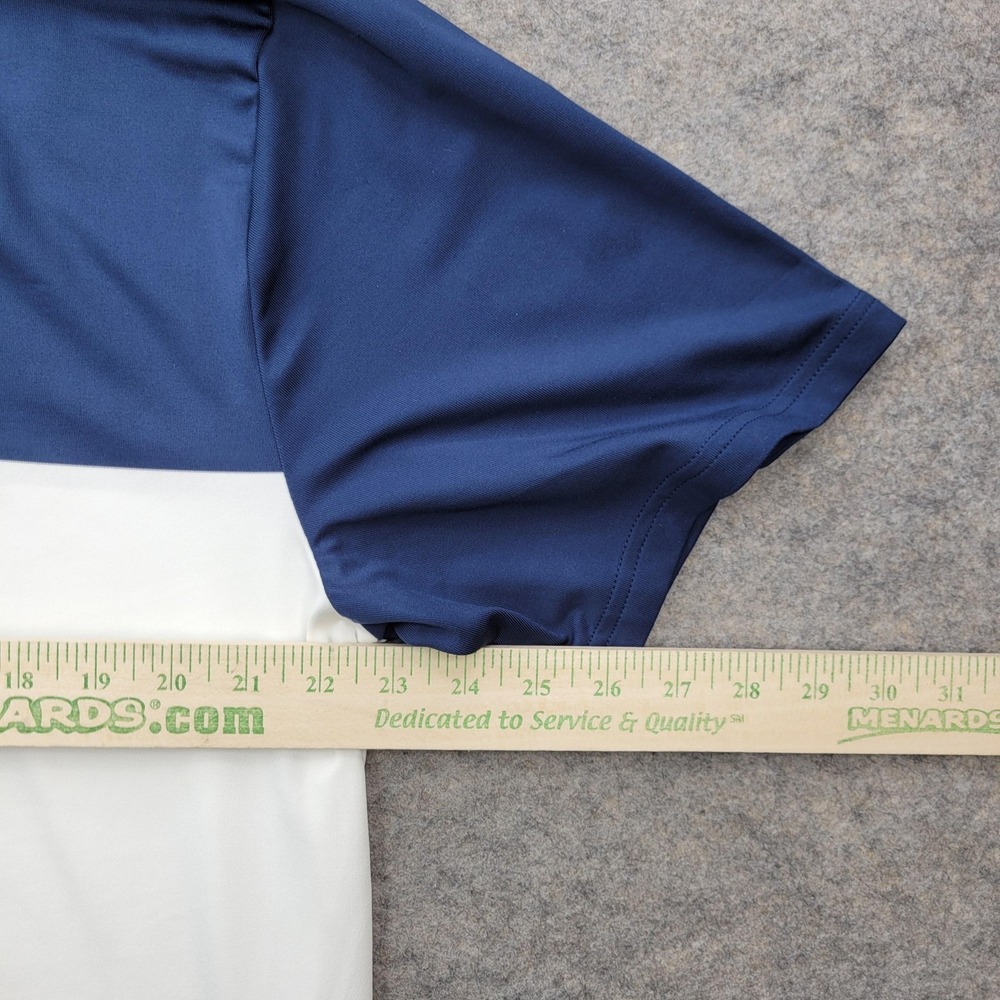 Under Armour Polo Shirt Mens XL Colorblock The Playoff Golf Performance Top - Picture 9 of 9